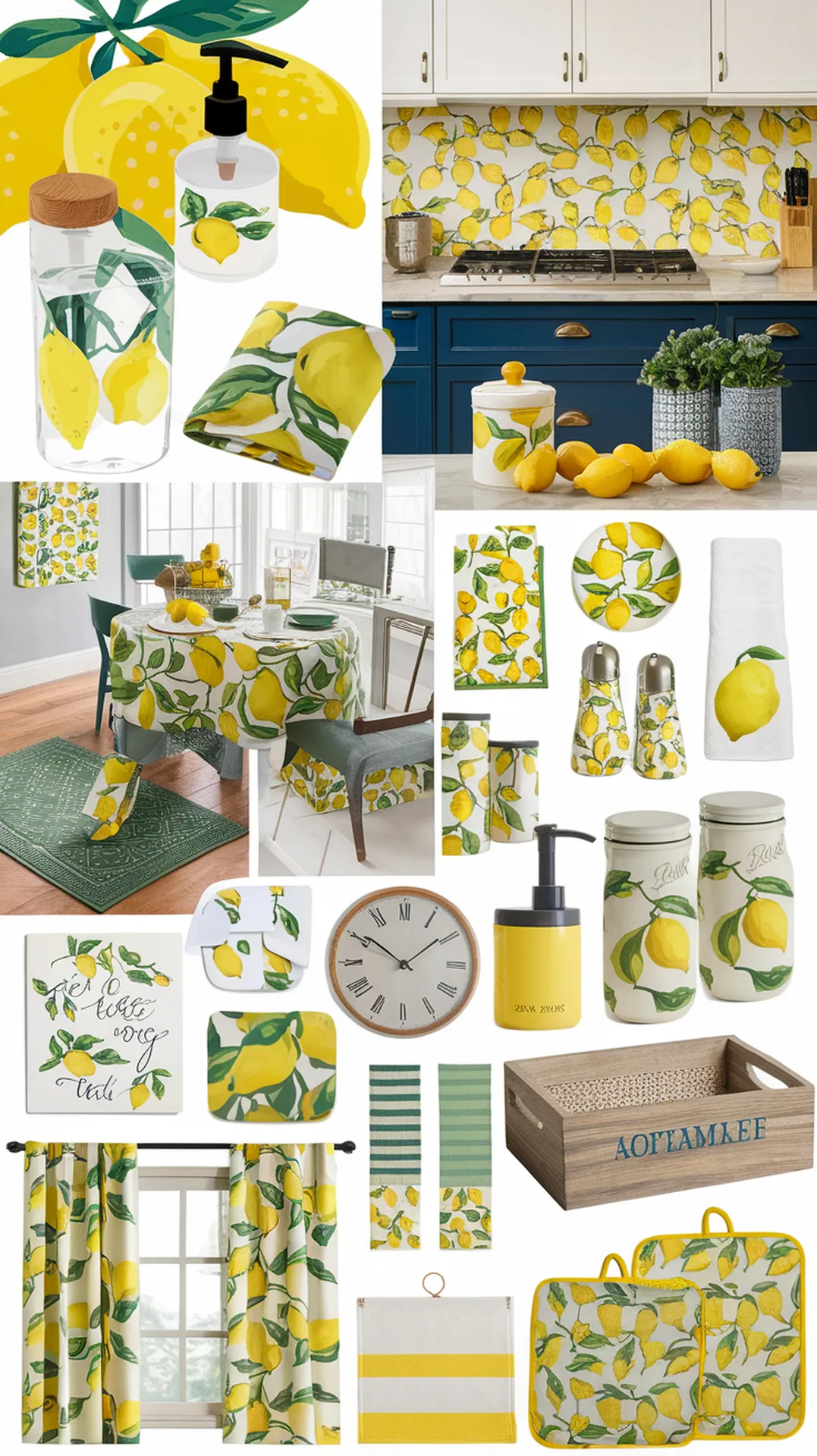 25+ Lemon Kitchen Decor Ideas to Brighten Your Space 🍋 (You’ll Love These!)