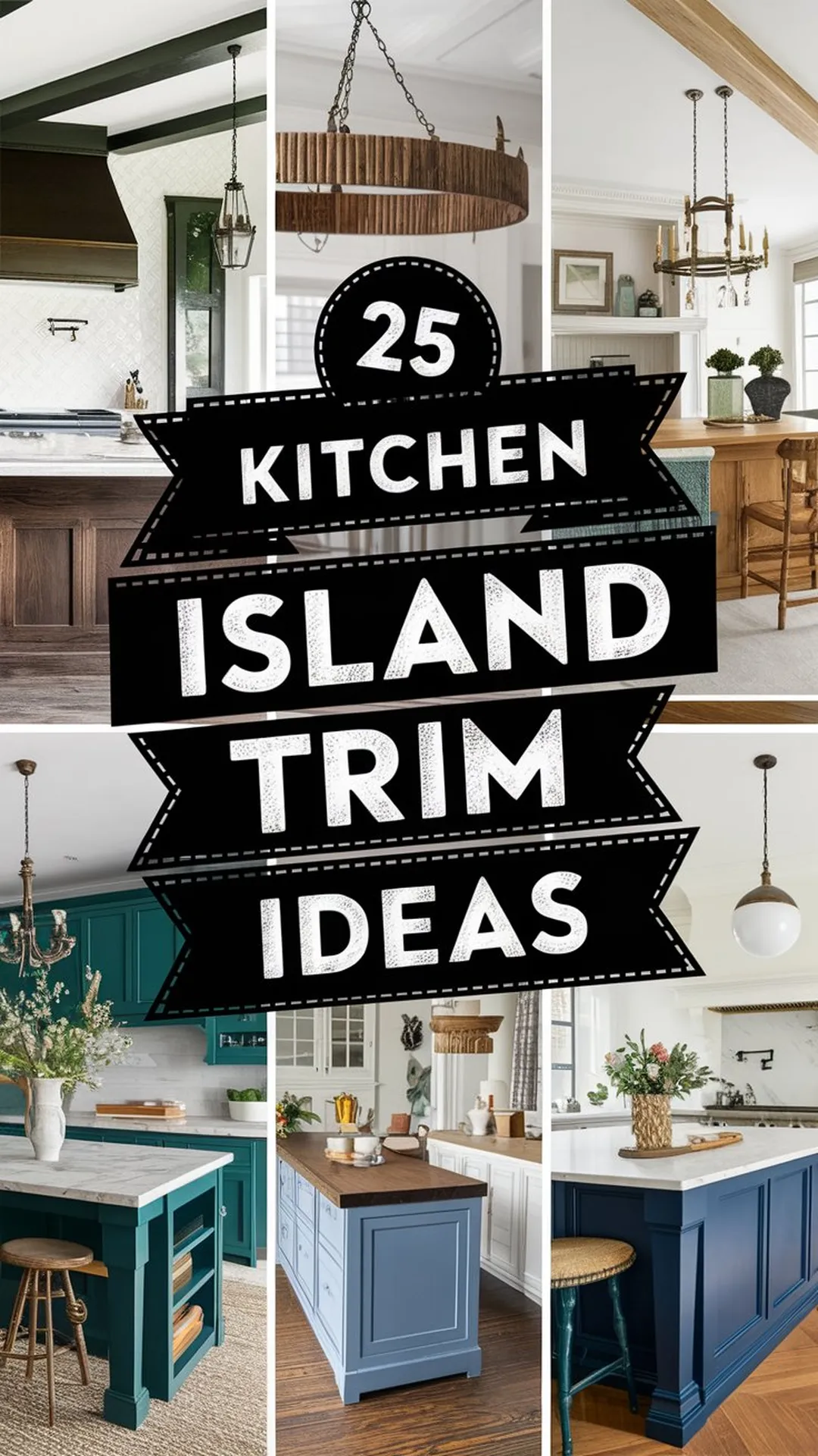 25 Gorgeous Kitchen Island Trim Designs for a High-End Look