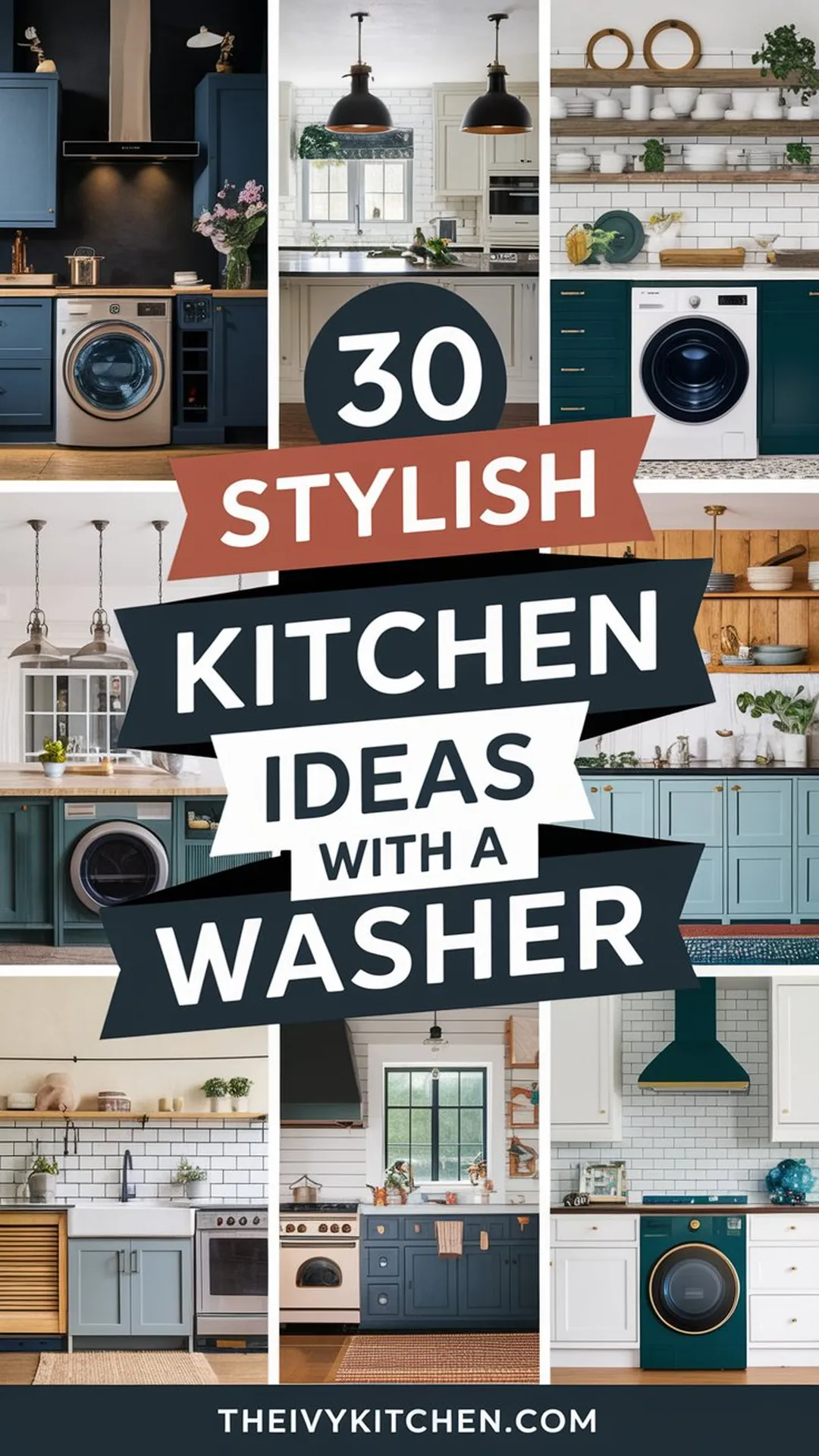 The Best 30 Kitchen Layouts with a Washing Machine – Stylish & Functional