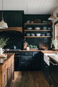 32-rustic-black-kitchen-distressed-wood-cabinets (3)