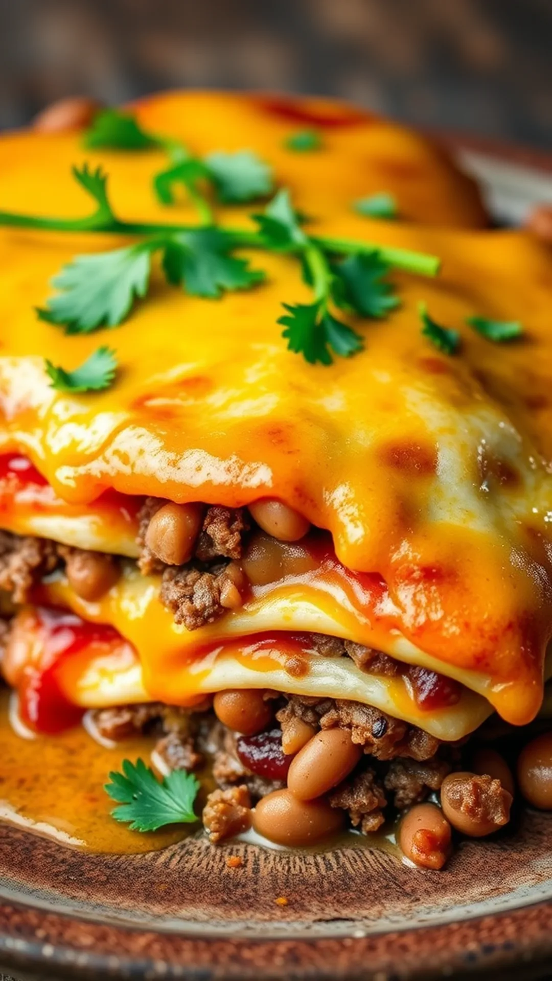 Savory Beef Enchilada Casserole Recipe