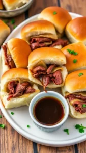 The Ultimate French Dip Sliders Recipe