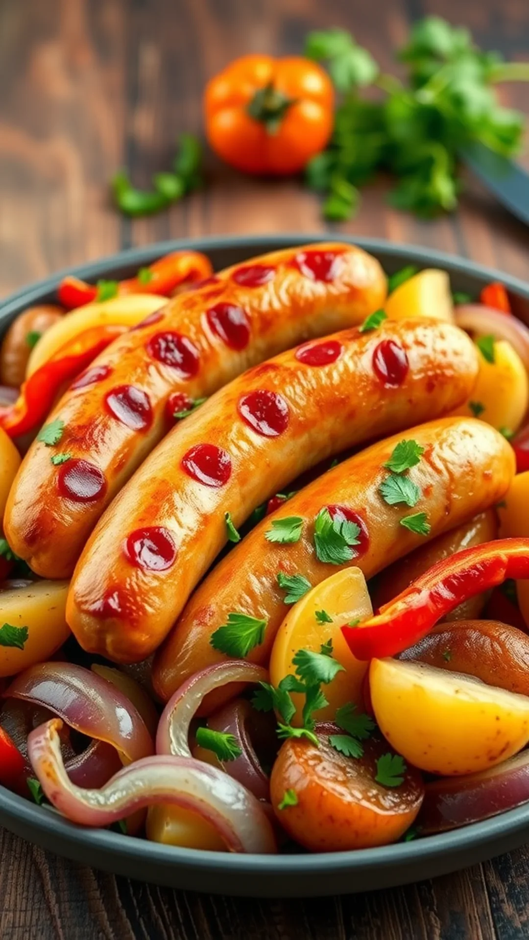 Herb-Roasted Sausage and Potato Bake