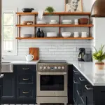 20 Inspiring Modern Black and White Kitchen Ideas for 2025