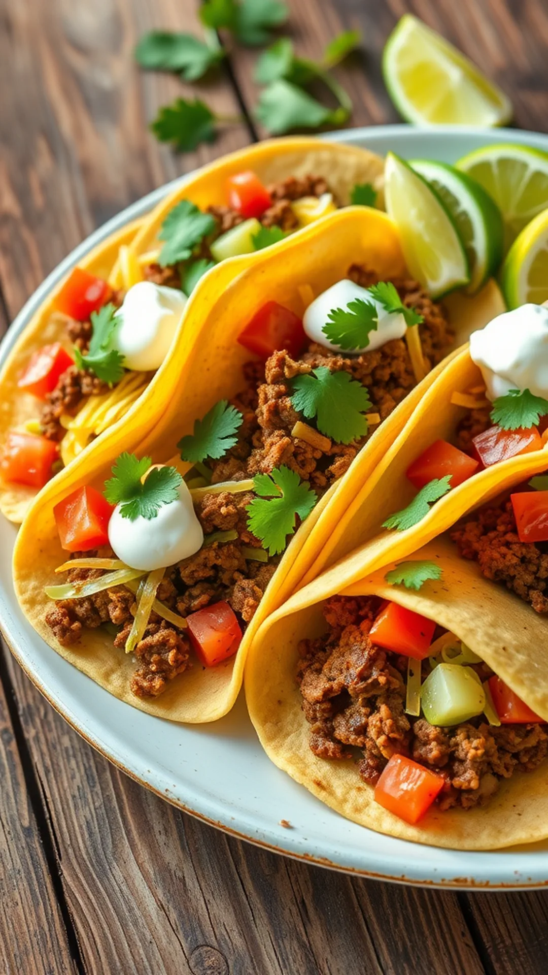 Savory Ground Beef Tacos Recipe