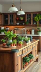 20 Unique Farmhouse Kitchen Island Ideas - The Ivy Kitchen Blog