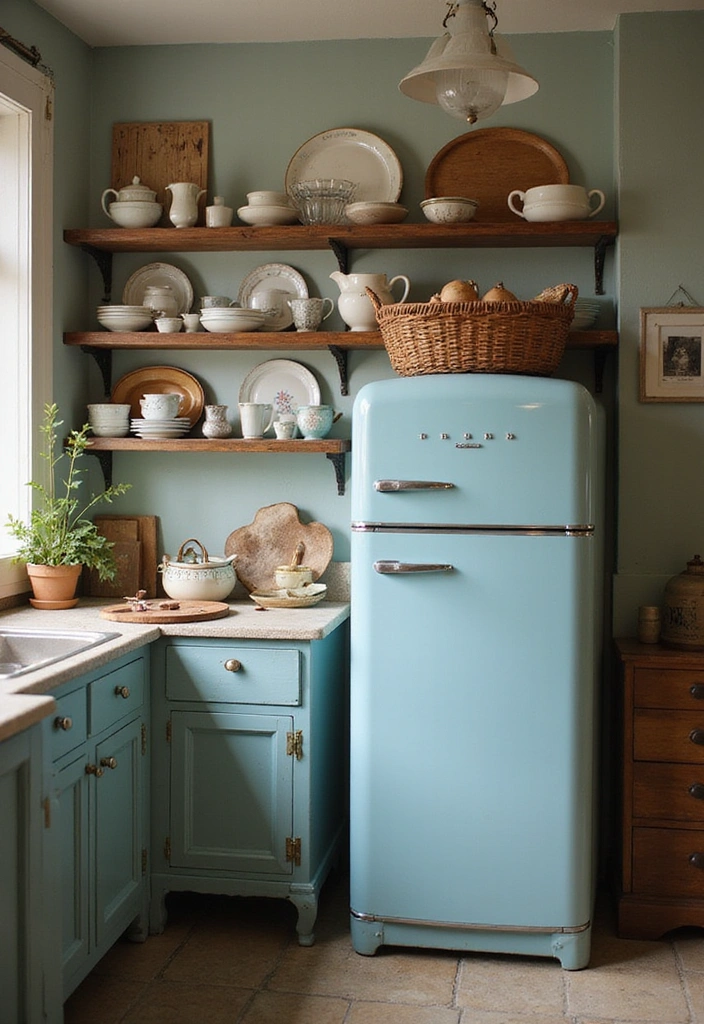 The Ultimate Guide to 2025 Unfitted Kitchen Trends: Timeless Styles - 5. Vintage Charm