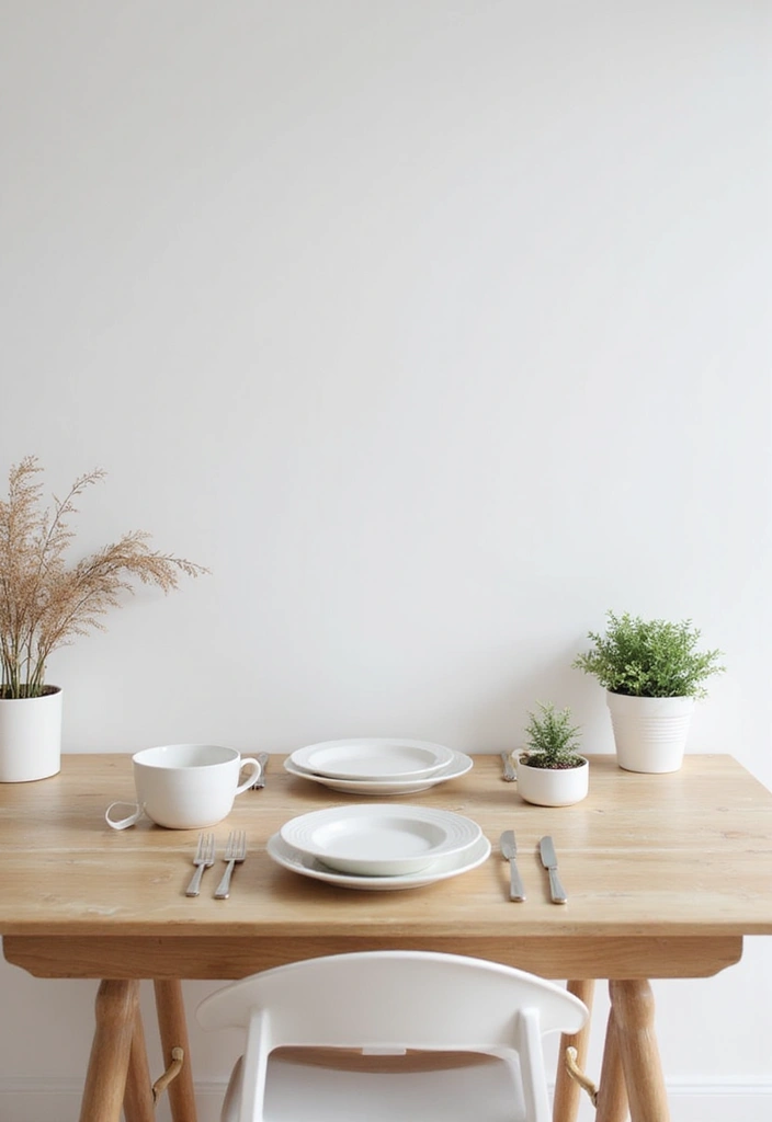 20 Trendy Kitchen Table Decor Styles You’ll Wish You Knew Sooner! - 12. Scandinavian Simplicity