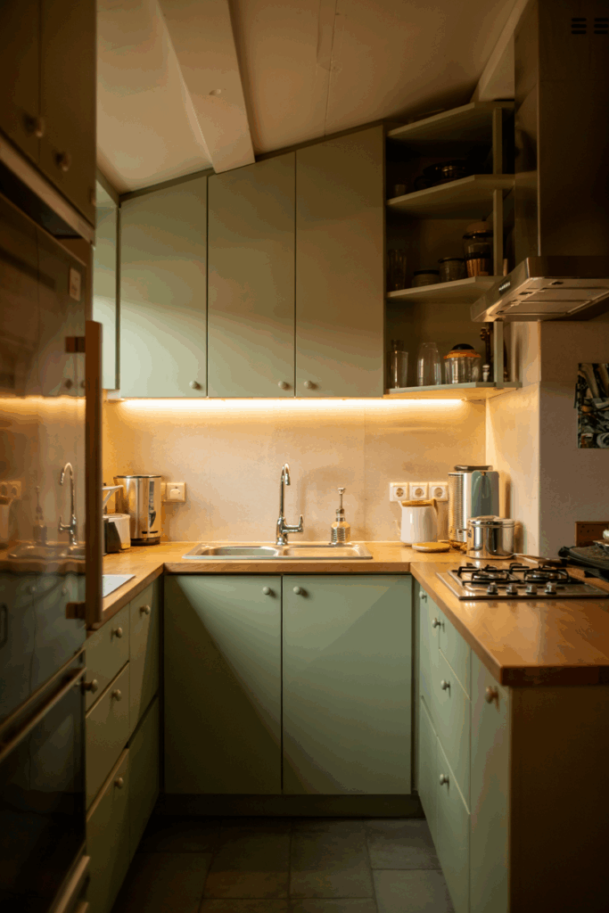 30 Space-Saving Kitchen Ideas for Very Small Kitchens You’ll Love - The ...