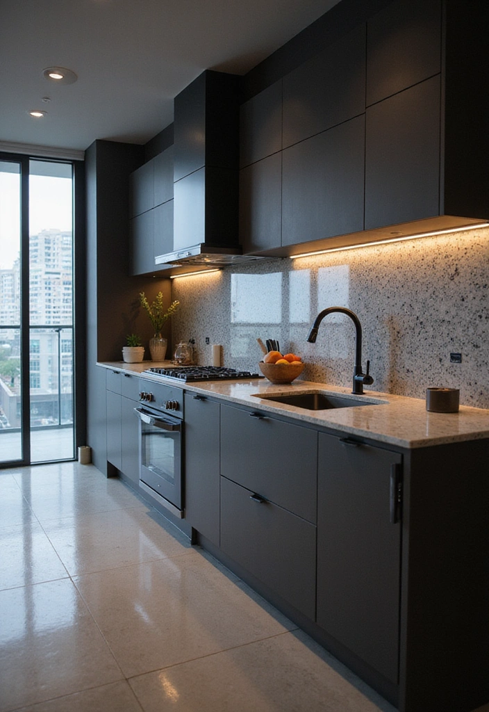 20 Eye-Catching Modern Kitchen Backsplashes to Inspire Your Remodel - 20. Smart Backsplash Technology