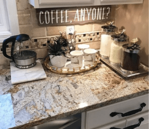 22 Coffee Bar Ideas for Your Kitchen Counter That'll Make Every Sip Feel Special! - Personalized Coffee Bar Setup