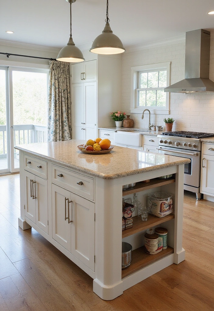 22 Innovative Small Kitchen Layouts That Will Maximize Your Cooking Area! (#11 Is a Must-See!) - 6. Multi-Functional Islands
