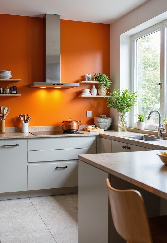 20 Eye-Catching Modern Kitchen Backsplashes to Inspire Your Remodel - 6. Bold Colors
