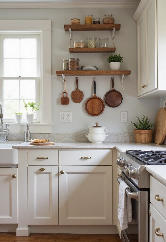22 Innovative Small Kitchen Layouts That Will Maximize Your Cooking Area! (#11 Is a Must-See!) - 7. Utilizing Vertical Space