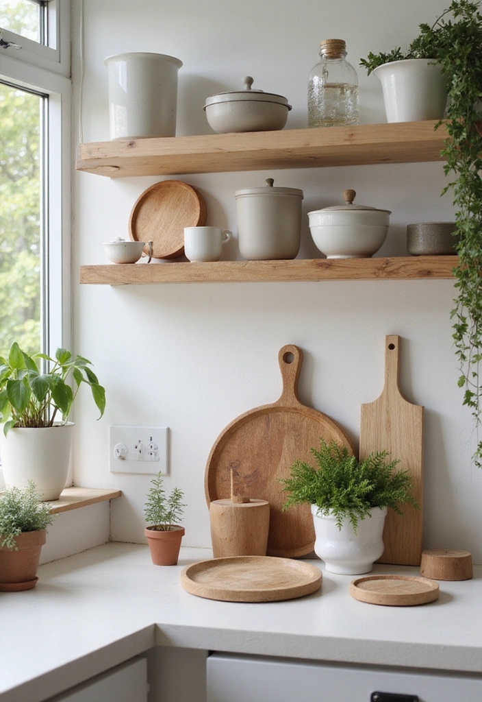 20 Fall Kitchen Decor Accents That Bring Warmth to Your Home (You’ll Love #11!) - 17. Eco-Friendly Decor Solutions