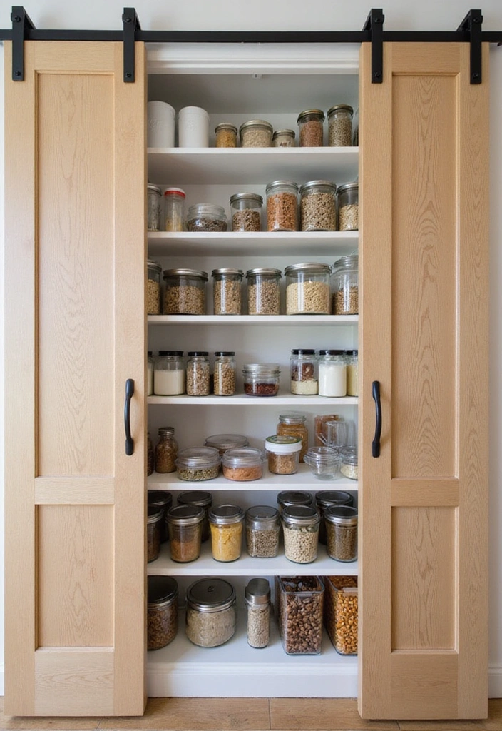 20 Smart Modern Kitchen Storage Ideas You’ll Wish You Knew Sooner! - 8. Pull-Out Pantry Shelves