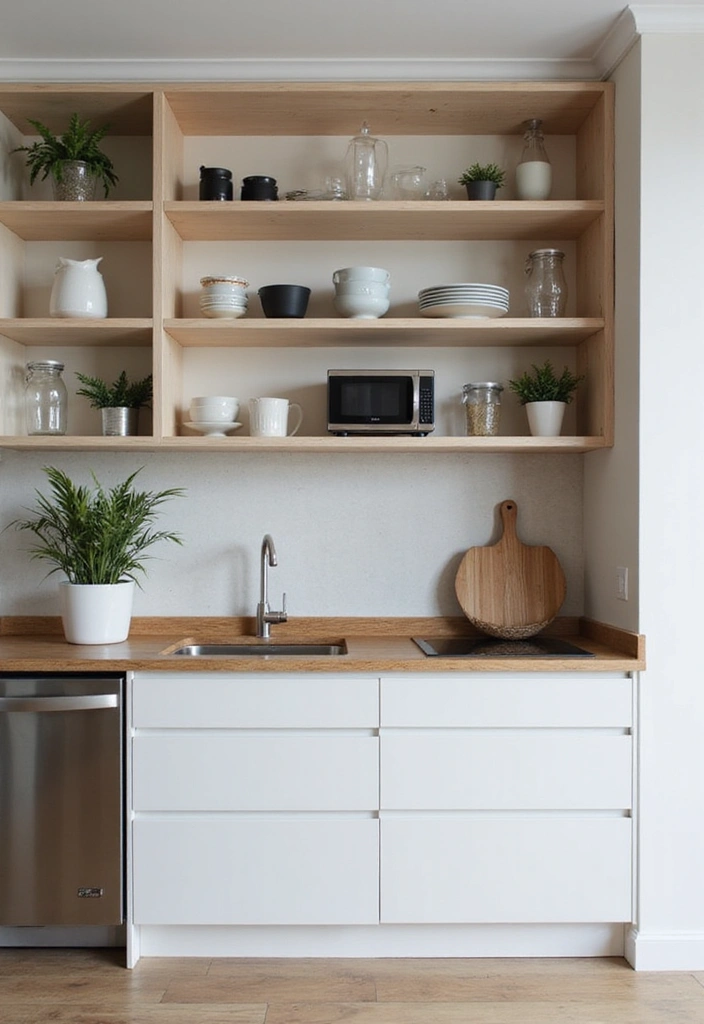 22 Innovative Small Kitchen Layouts That Will Maximize Your Cooking Area! (#11 Is a Must-See!) - 5. Compact Yet Stylish: The One-Wall Kitchen