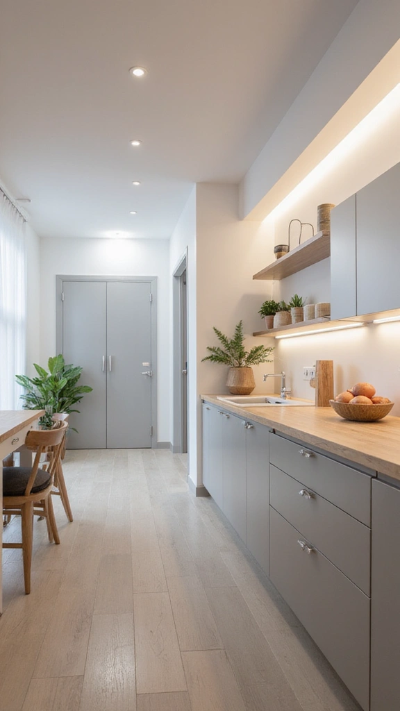 20 Beautiful Modern Minimalist Kitchen Ideas for a Clutter-Free Look - 1. Embrace Neutral Tones