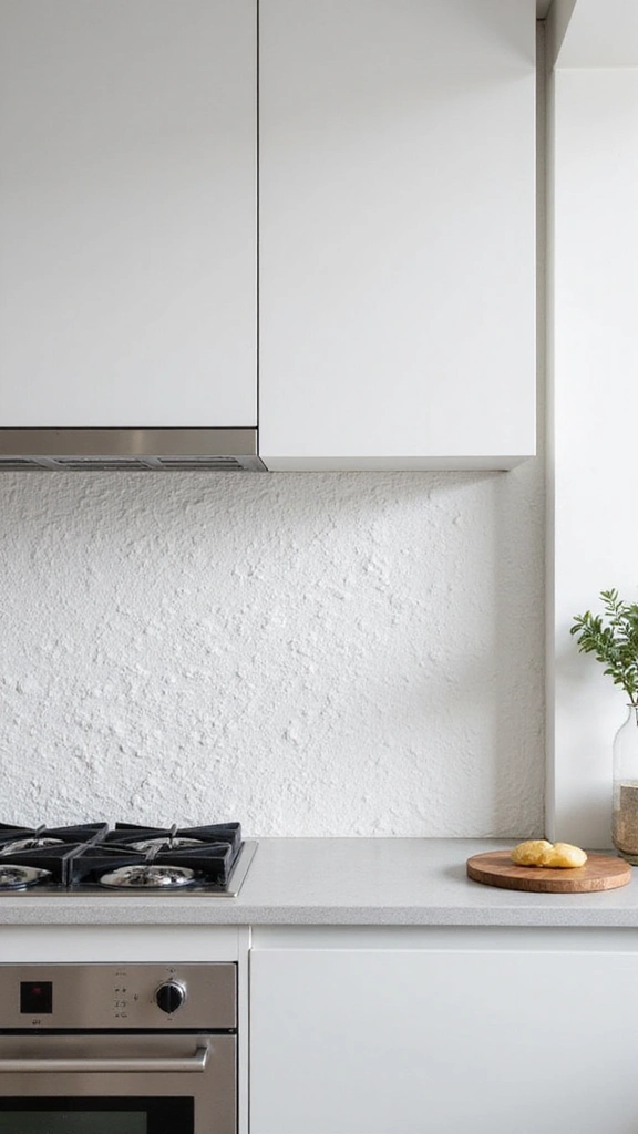 25 Stylish White Kitchen Backsplash Ideas That Will Upgrade Your Space Instantly! - 19. White 3D Textured Tiles