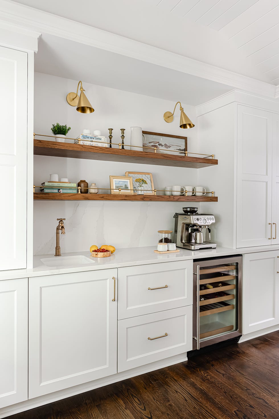 22 Coffee Bar Ideas for Your Kitchen Counter That'll Make Every Sip Feel Special! - Colorful and Fun Coffee Corner