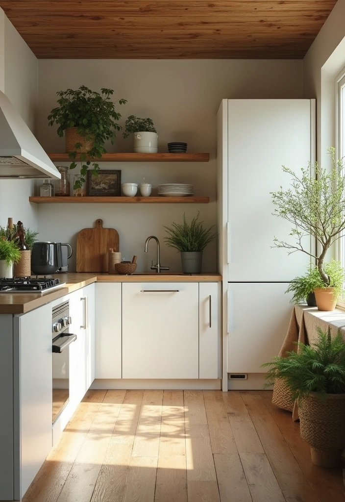 22 Innovative Small Kitchen Layouts That Will Maximize Your Cooking Area! (#11 Is a Must-See!) - 21. Eco-Friendly Solutions