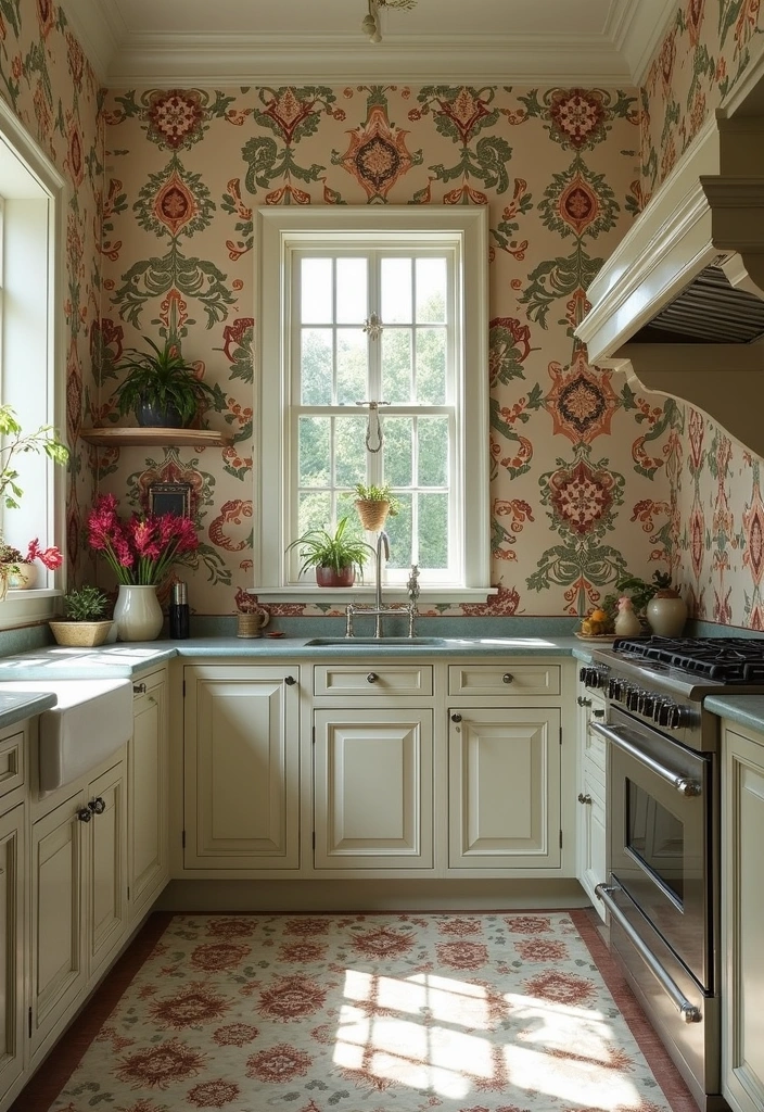20 Eye-Catching Modern Kitchen Backsplashes to Inspire Your Remodel - 17. Vintage-Inspired Tiles
