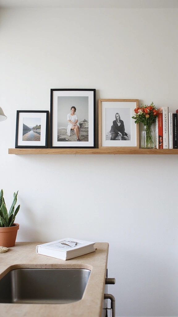 20 Beautiful Modern Minimalist Kitchen Ideas for a Clutter-Free Look - 14. A Touch of Personalization