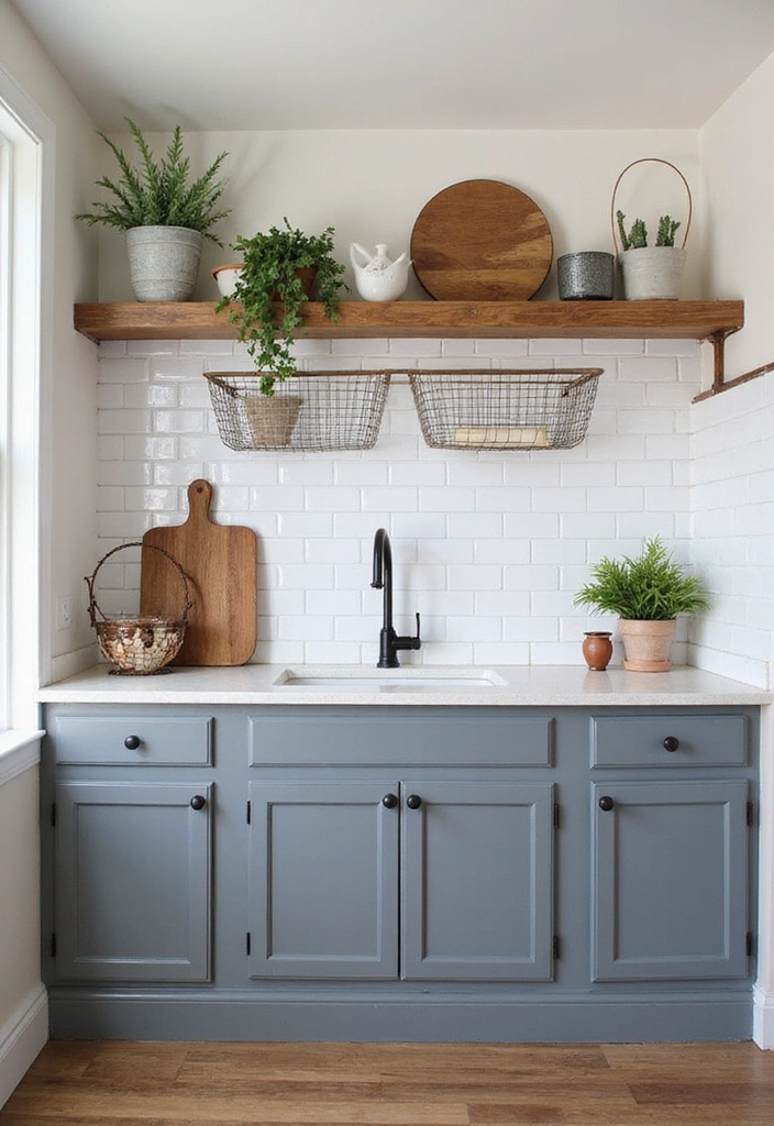 29 Trendy Kitchen Counter Styling Ideas You Can Steal Right Now! - 29. Go for an Industrial Look