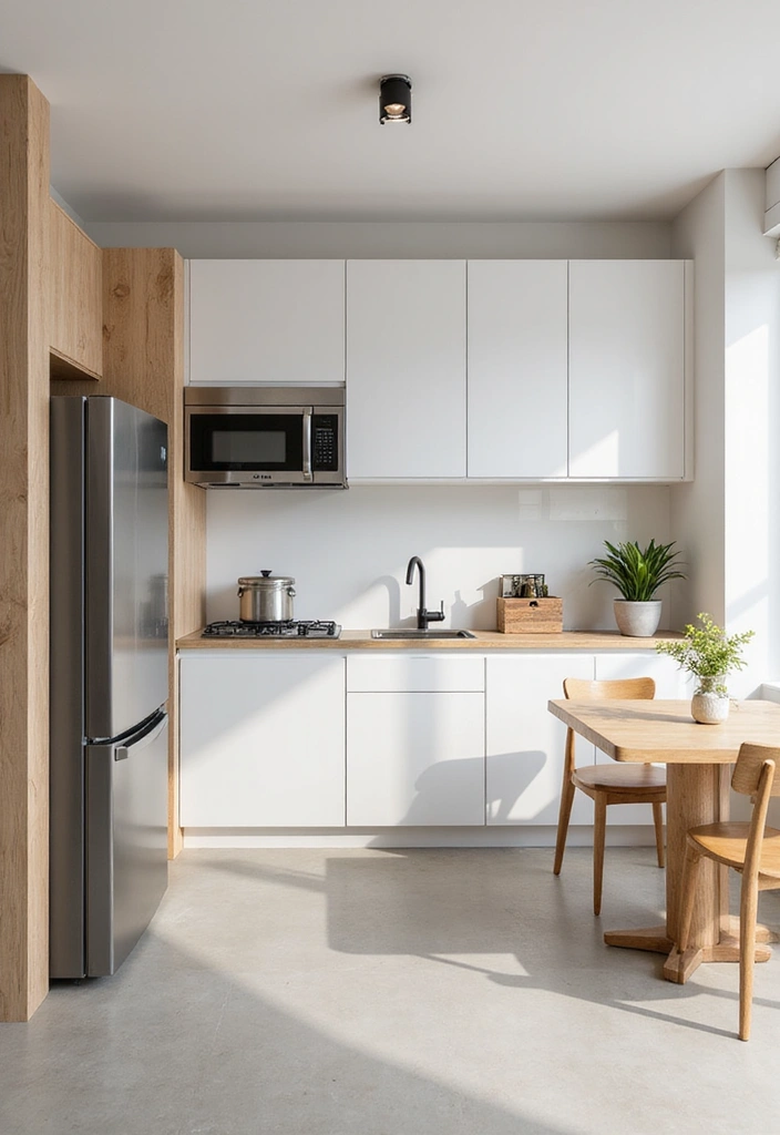 20 Functional Kitchen Layouts for Small Spaces You Need to See! - 4. Efficient One-Wall Layout