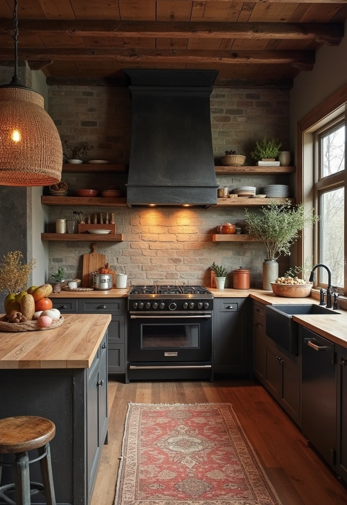 22 Innovative Small Kitchen Layouts That Will Maximize Your Cooking Area! (#11 Is a Must-See!) - 19. Layered Textures
