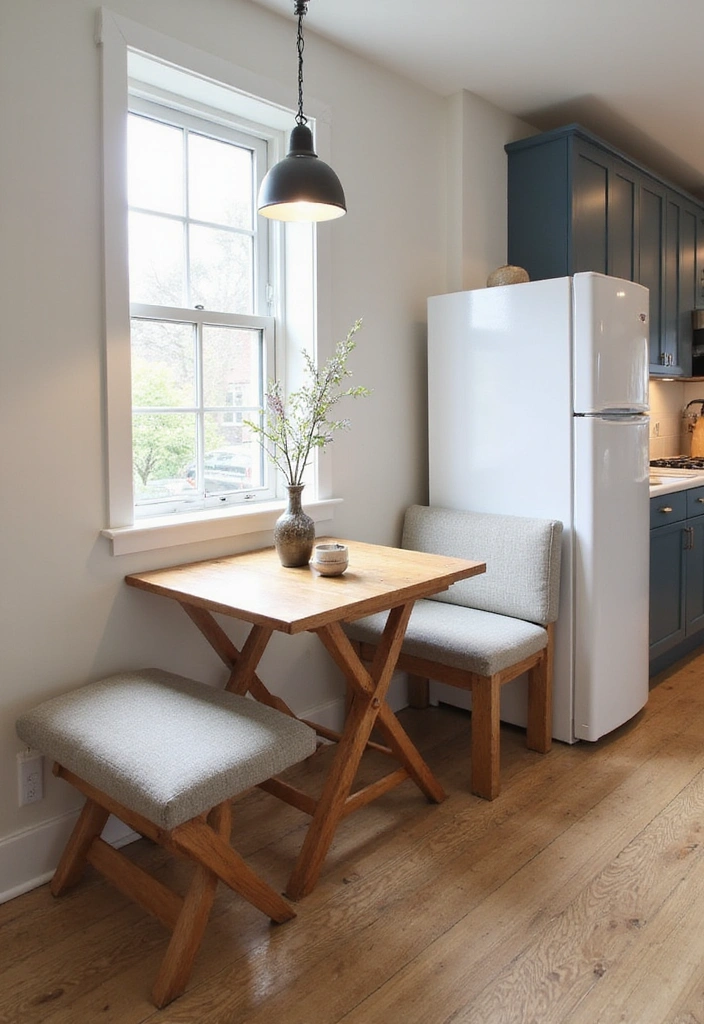 22 Innovative Small Kitchen Layouts That Will Maximize Your Cooking Area! (#11 Is a Must-See!) - 14. Integrated Dining Spaces