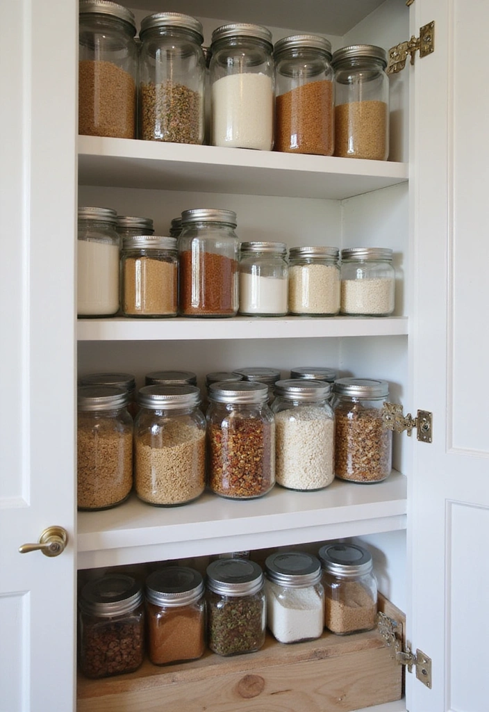 20 Smart Modern Kitchen Storage Ideas You’ll Wish You Knew Sooner! - 15. Stylish Container Solutions