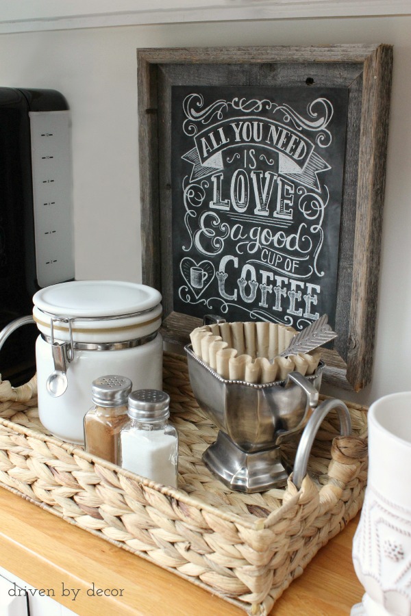 22 Coffee Bar Ideas for Your Kitchen Counter That'll Make Every Sip Feel Special! - Seasonal Decor for Your Coffee Bar