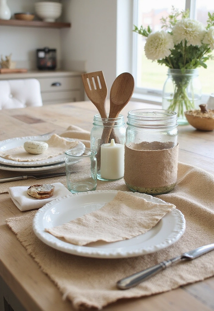29 Trendy Kitchen Counter Styling Ideas You Can Steal Right Now! - 20. Embrace a Rustic Farmhouse Look