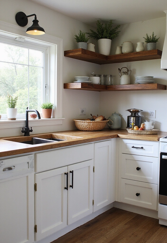 22 Innovative Small Kitchen Layouts That Will Maximize Your Cooking Area! (#11 Is a Must-See!) - 16. Reclaimed Wood Accents