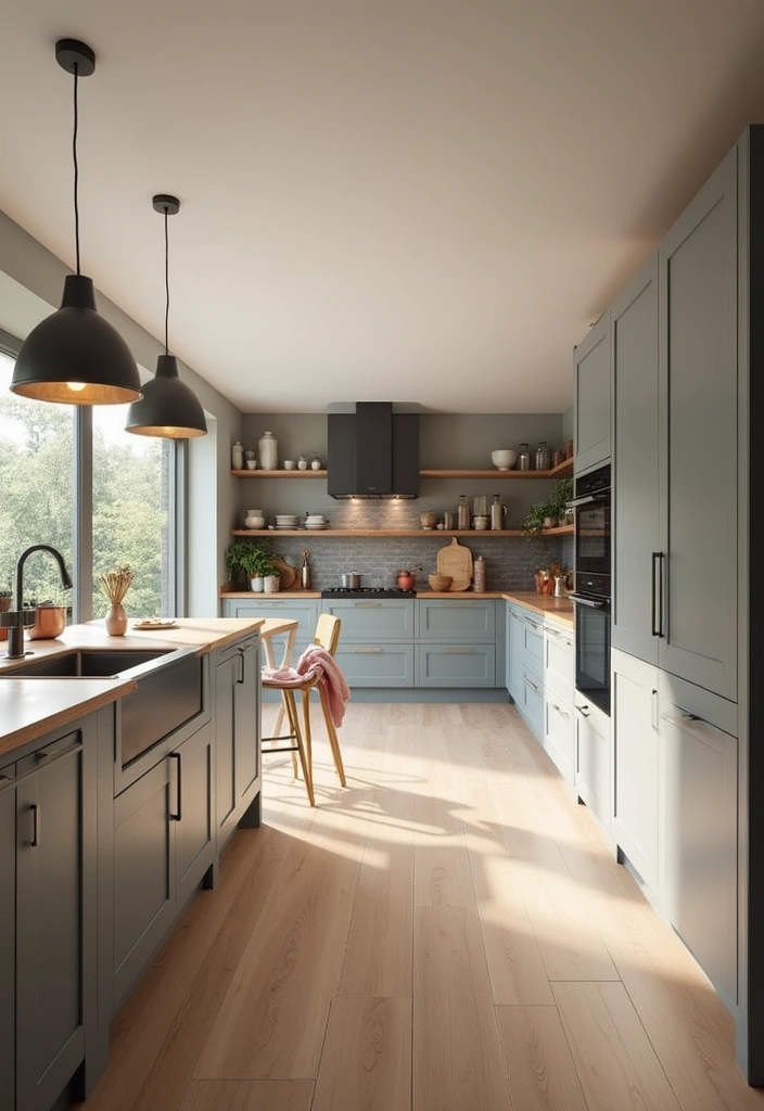 20 Sleek Kitchens with Built-In Appliances That Blend Beautifully - 14. Family-Friendly Fingertips
