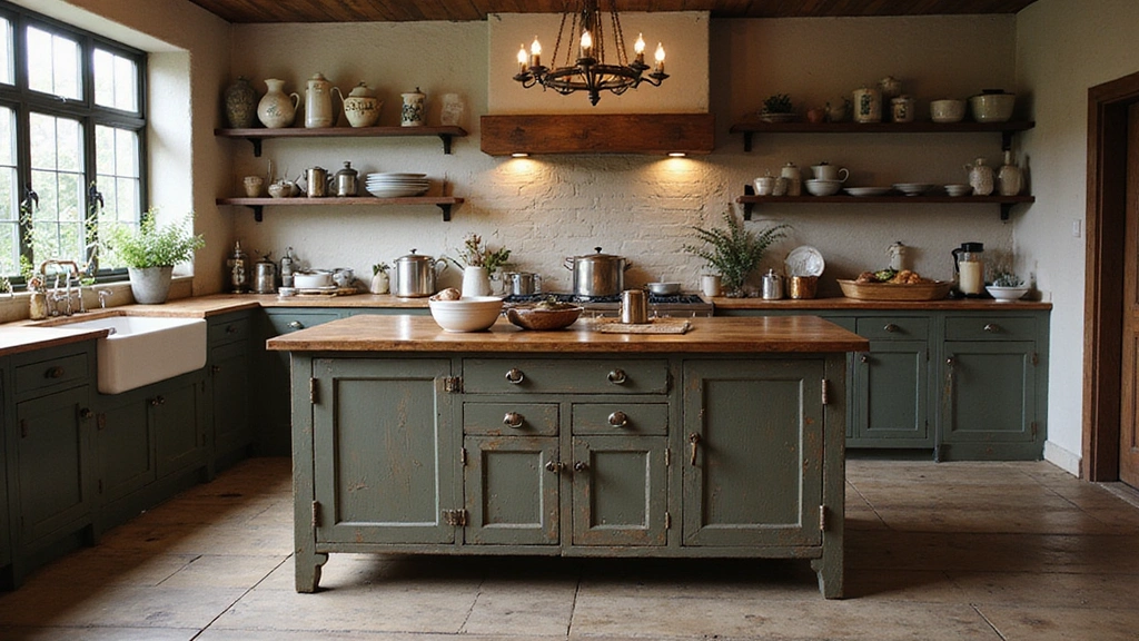 20 Antique Kitchen Islands That Will Make You Fall in Love with Vintage Decor!