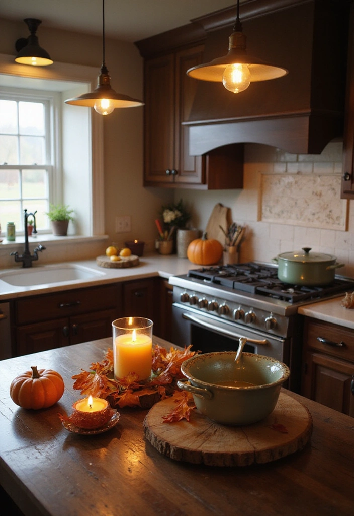 25 Stunning Fall Kitchen Decor Ideas That Will Make You Fall in Love with Autumn! - 25. Embrace the Scents of Fall