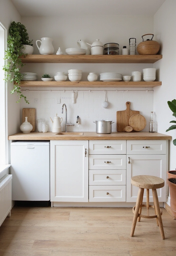20 Functional Kitchen Layouts for Small Spaces You Need to See! - 6. Stylish Scandinavian Vibes