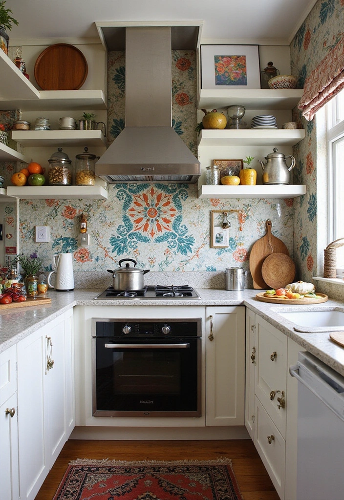 20 Functional Kitchen Layouts for Small Spaces You Need to See! - 18. Eclectic Mix and Match