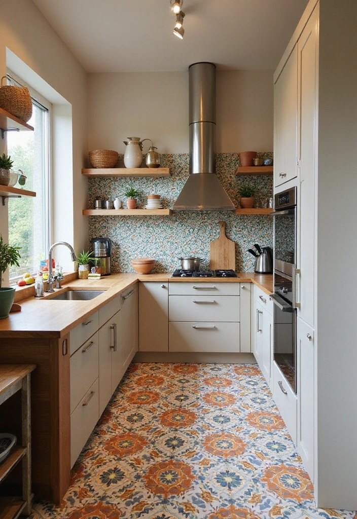 20 Eye-Catching Modern Kitchen Backsplashes to Inspire Your Remodel - 4. Geometric Patterns