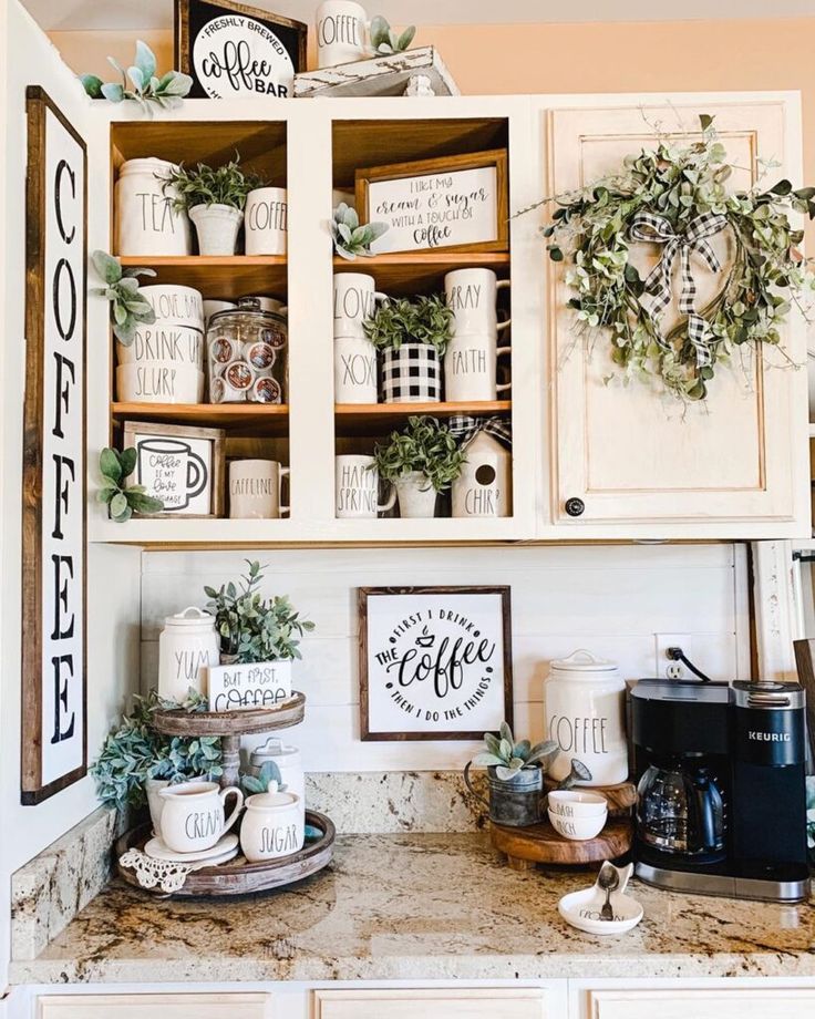 22 Style Tips for Decorating the Space Above Kitchen Cabinets Like a Pro (Don't Miss #11!) - 20. Use a Chalkboard