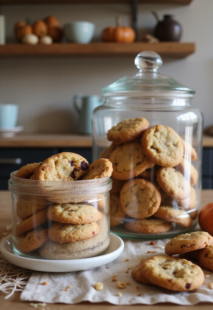 25 Stunning Fall Kitchen Decor Ideas That Will Make You Fall in Love with Autumn! - 16. Seasonal Cookie Jars