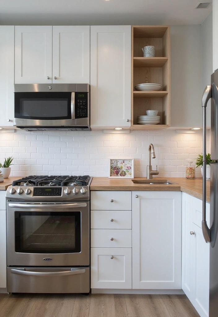 20 Functional Kitchen Layouts for Small Spaces You Need to See! - 14. Smart Appliance Integration