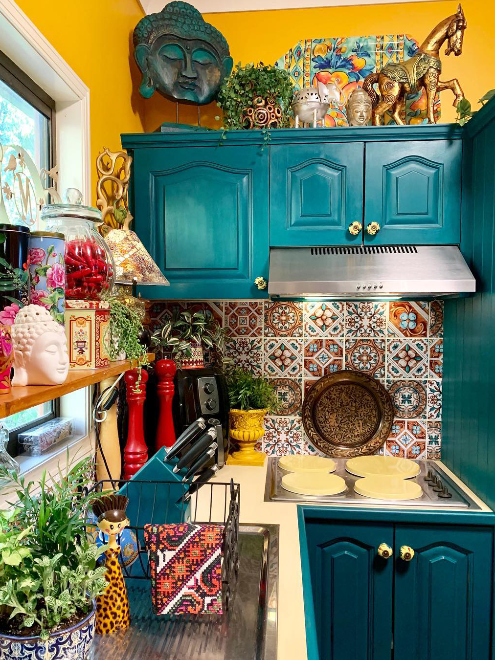 22 Style Tips for Decorating the Space Above Kitchen Cabinets Like a Pro (Don't Miss #11!) - 11. Create a Coffee Nook