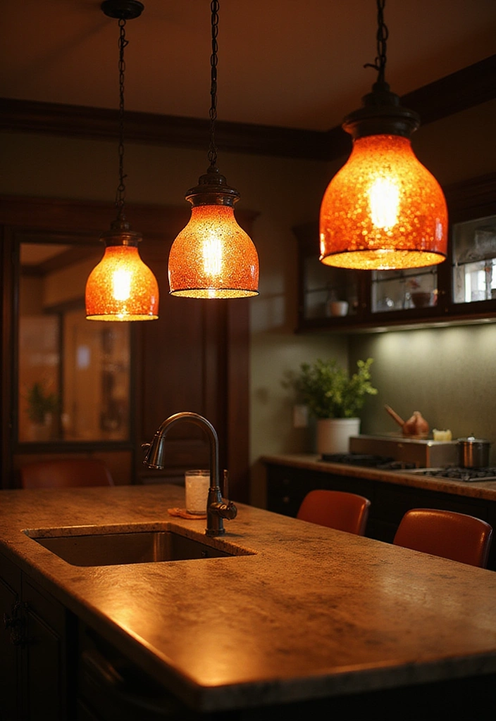20 Unique Mexican Kitchen Decor Ideas That Will Make You Feel Like You're in Tulum! - 8. Distinctive Lighting Fixtures