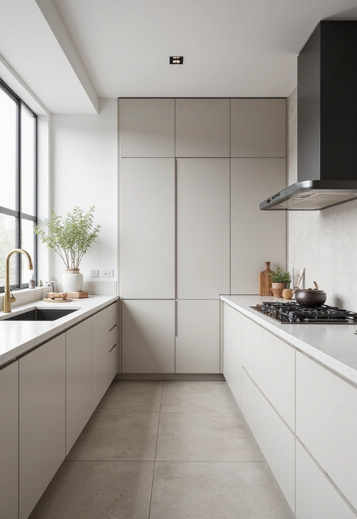 20 Functional Kitchen Layouts for Small Spaces You Need to See! - 5. The Minimalist Approach