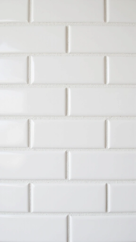 25 Stylish White Kitchen Backsplash Ideas That Will Upgrade Your Space Instantly! - 1. Classic White Subway Tiles