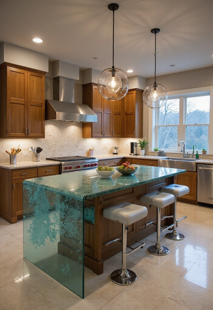 20 Stunning Modern Kitchen Islands That Prove Function Can Be Beautiful! - 11. Artistic Shaped Islands