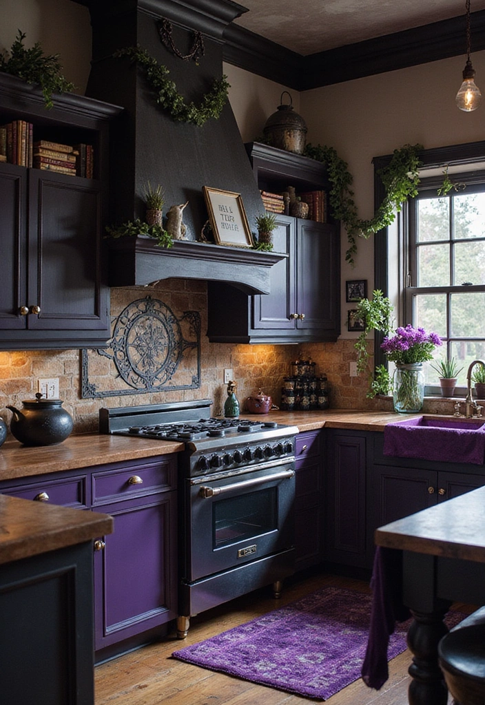 20 Family-Friendly Halloween Kitchen Decor Ideas for a Spooktacular Celebration! - 3. Witchy Wares